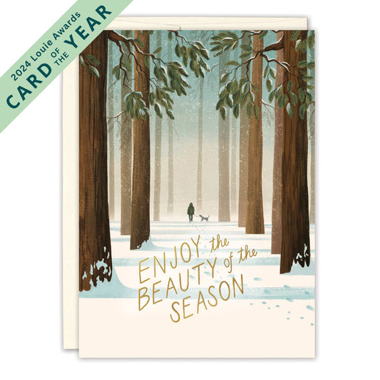 Biely & Shoaf - Winter Walk Holiday Card