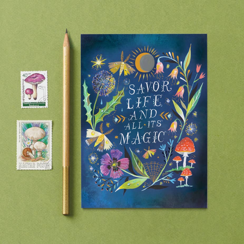 Biely & Shoaf - Savor Life Birthday Card