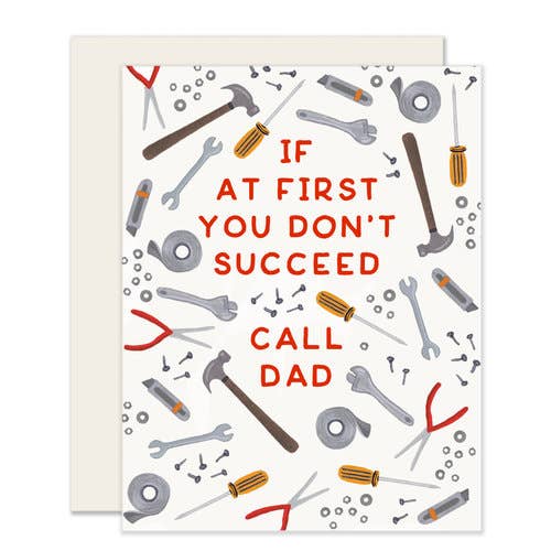 Slightly Stationery - Call Dad | Funny Father's Day Card