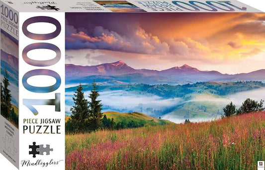 Texas Bookman - Carpathian Mountains, Europe 1000 Piece Jigsaw Puzzle