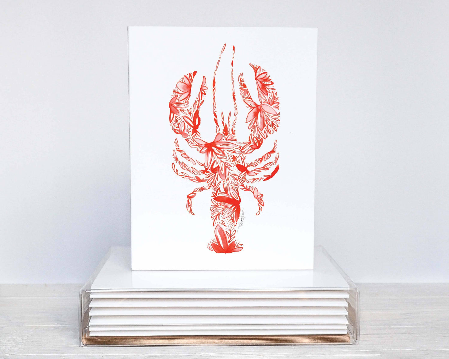 Amanda Klein Co. - Lobster/Crawfish Note Card Set