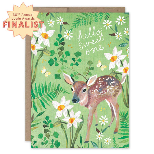 Biely & Shoaf - Fawn New Baby Card