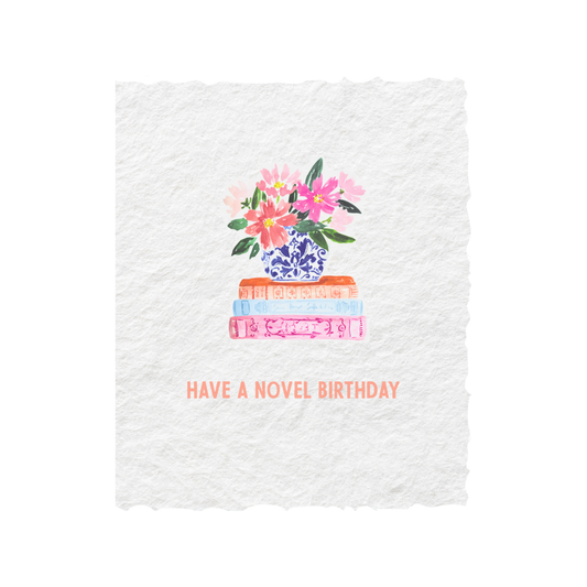 Paper Baristas - Have a Novel Birthday | Book Store Greeting Card