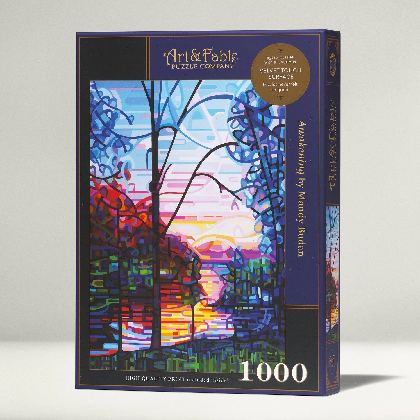 Art & Fable Puzzle Company, LLC - Awakening, 1000-pc Velvet-Touch Jigsaw Puzzle