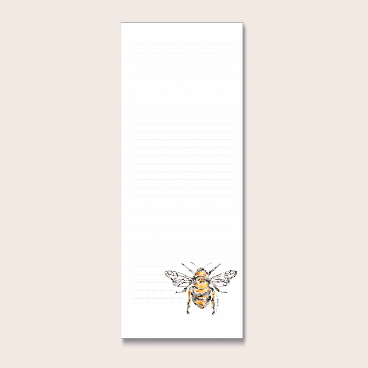 Amanda Klein Co. - Honeybee Refrigerator Notepad