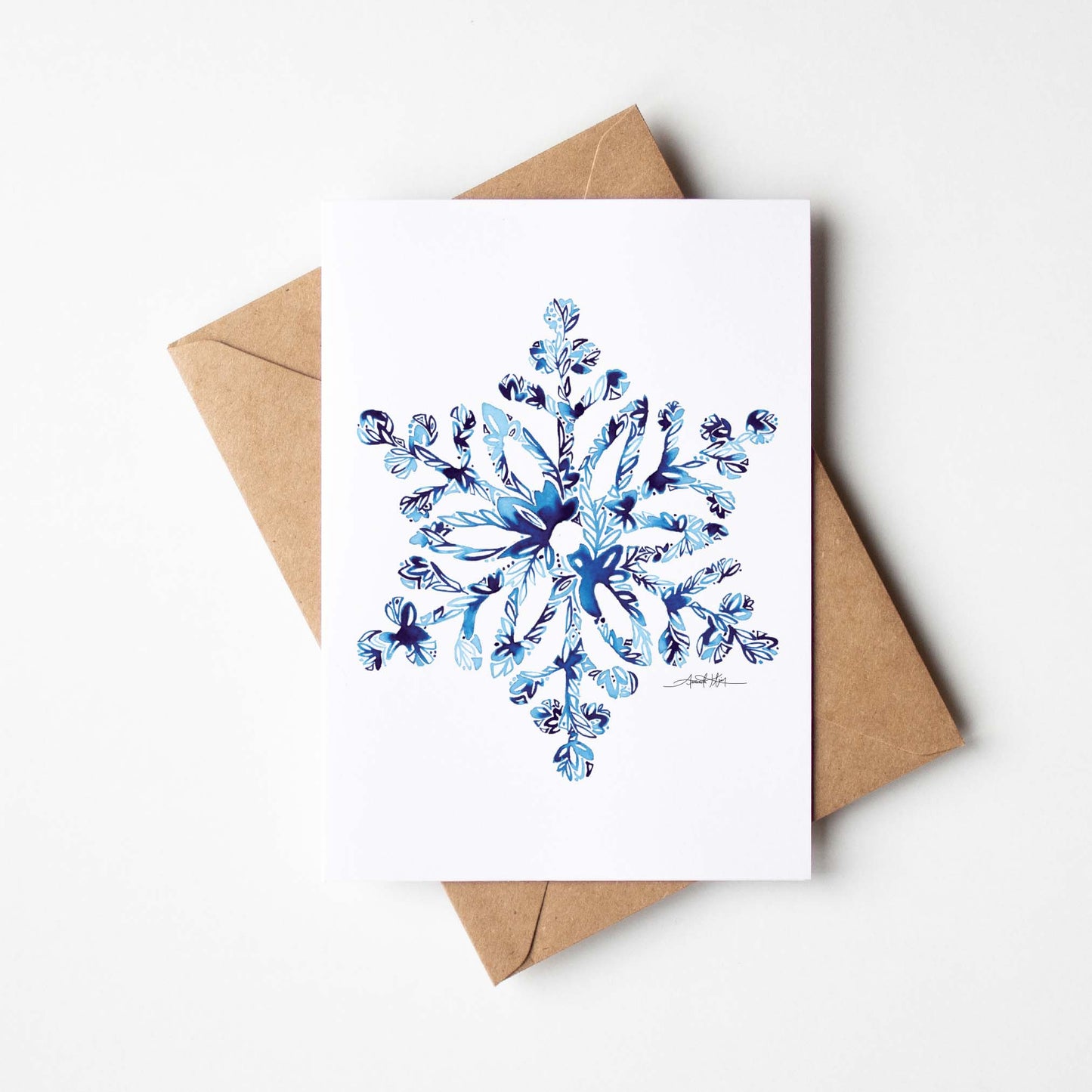 Amanda Klein Co. - Snowflake Notecard Stationery Set 