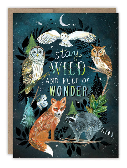 Biely & Shoaf - Wild Animals Birthday Card