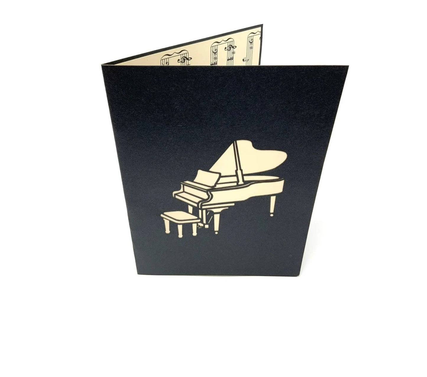 Wonder Paper Art - Piano Pop Up Card