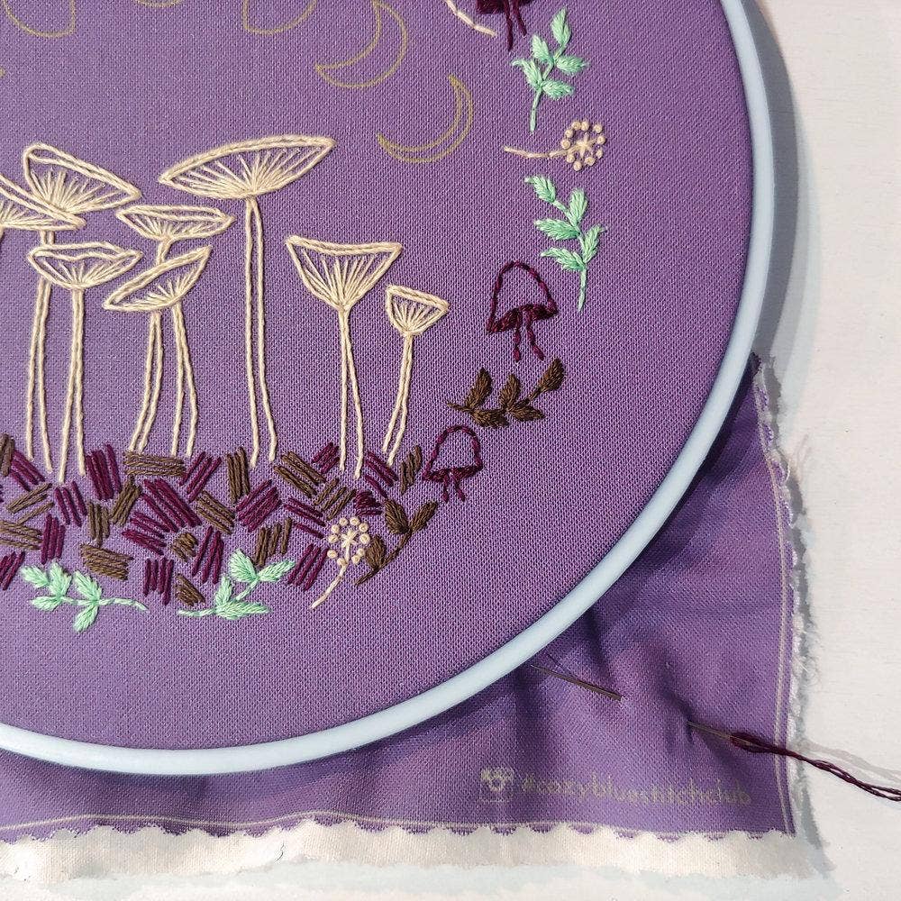 cozyblue handmade - fairy ring embroidery kit