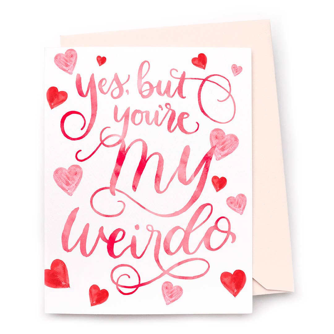 CharmCat - My Weirdo Card — Funny Love and Friendship Everyday Card