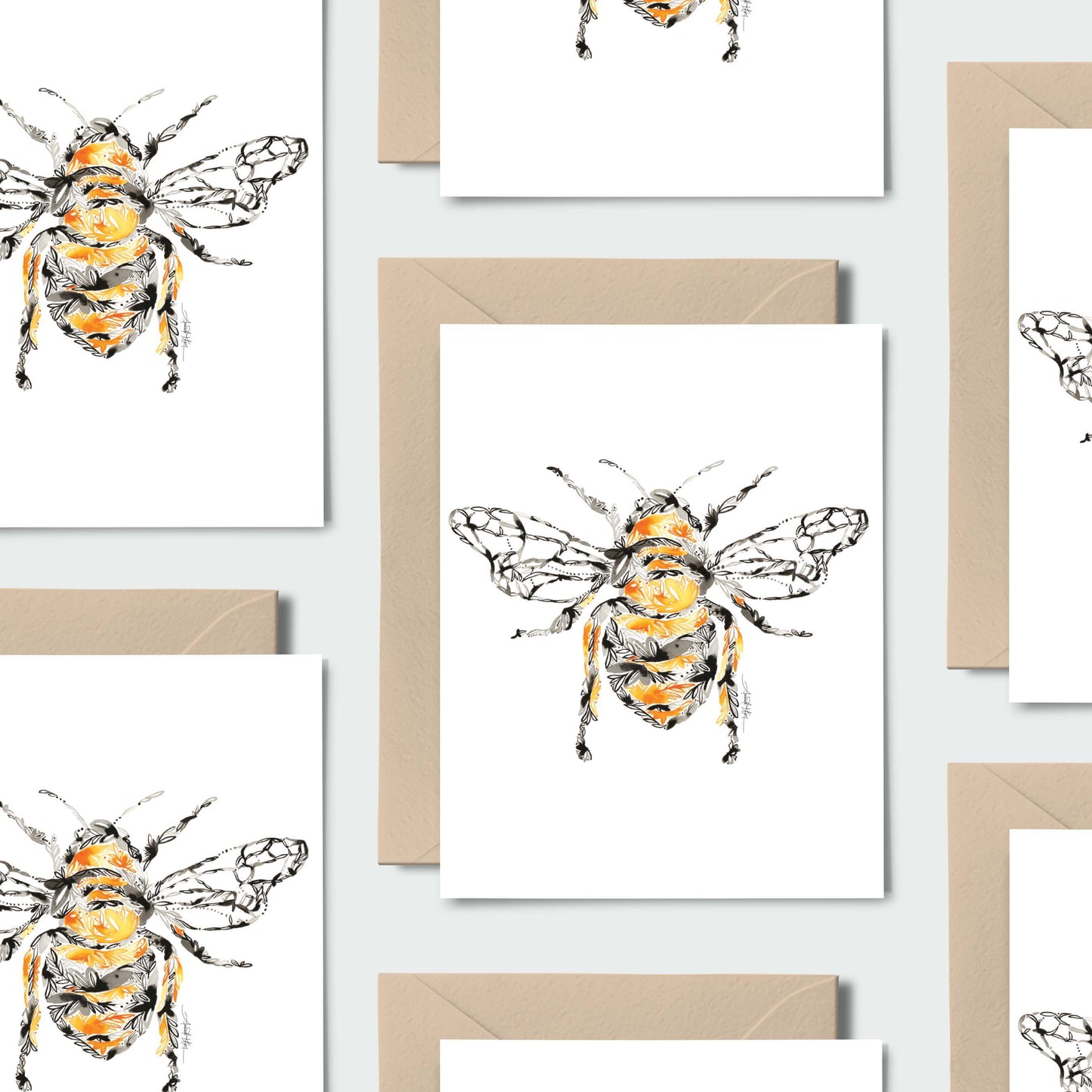 Amanda Klein Co. - Honey Bee Note Card Set