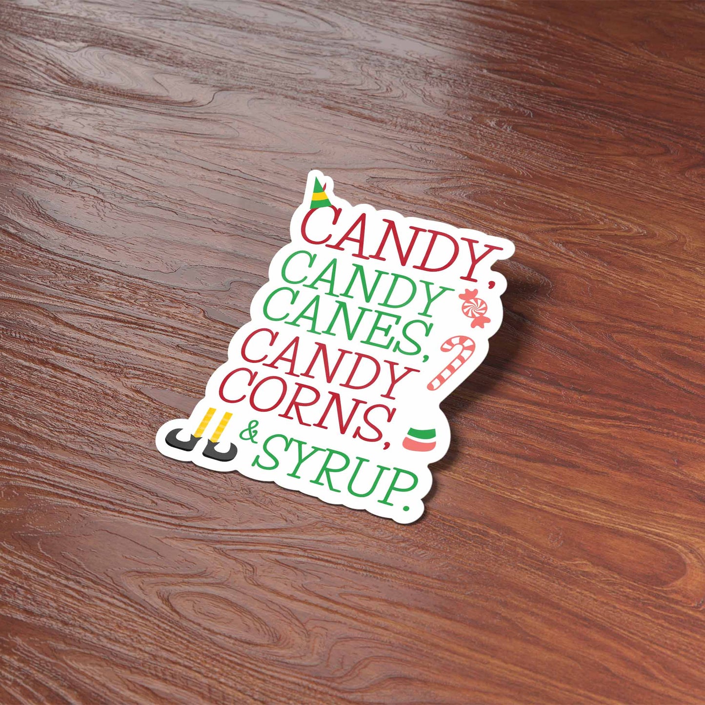 Sentinel Supply - Candy Canes Christmas Movie Quote Sticker