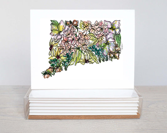 Amanda Klein Co. - Connecticut Note Card Stationery Set