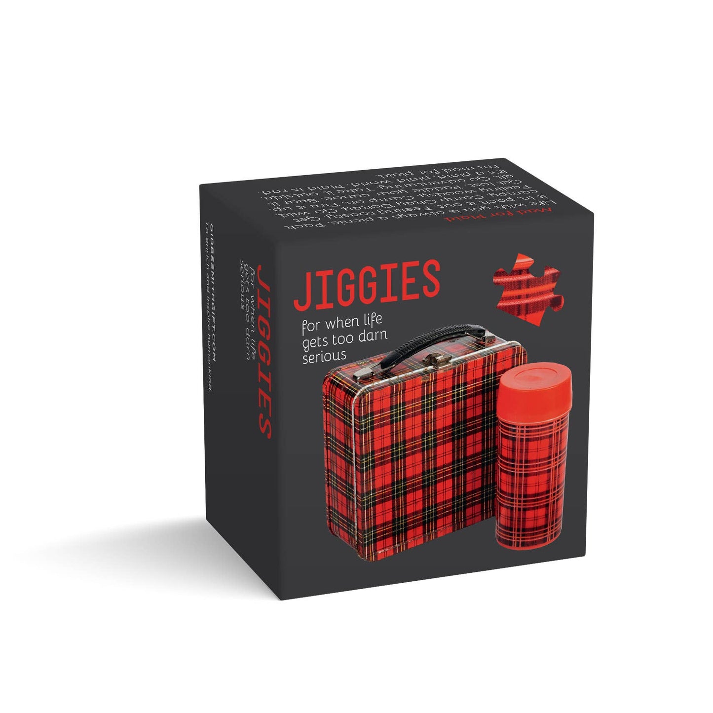 Gibbs Smith - Mad for Plaid Jiggie Puzzle