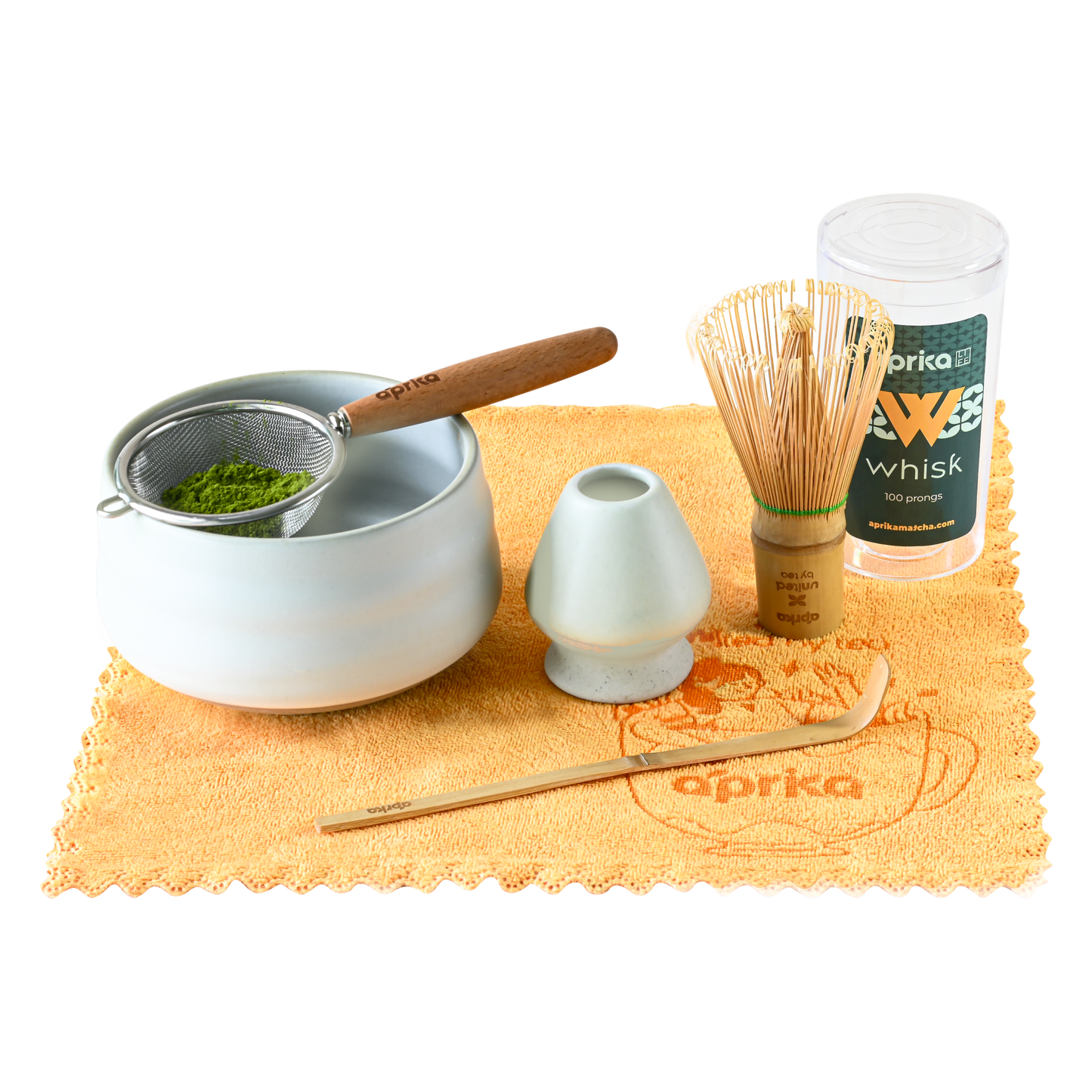 Aprikalife - Ceremonial Matcha Starter Kit (6pcs), Christmas Gift Set