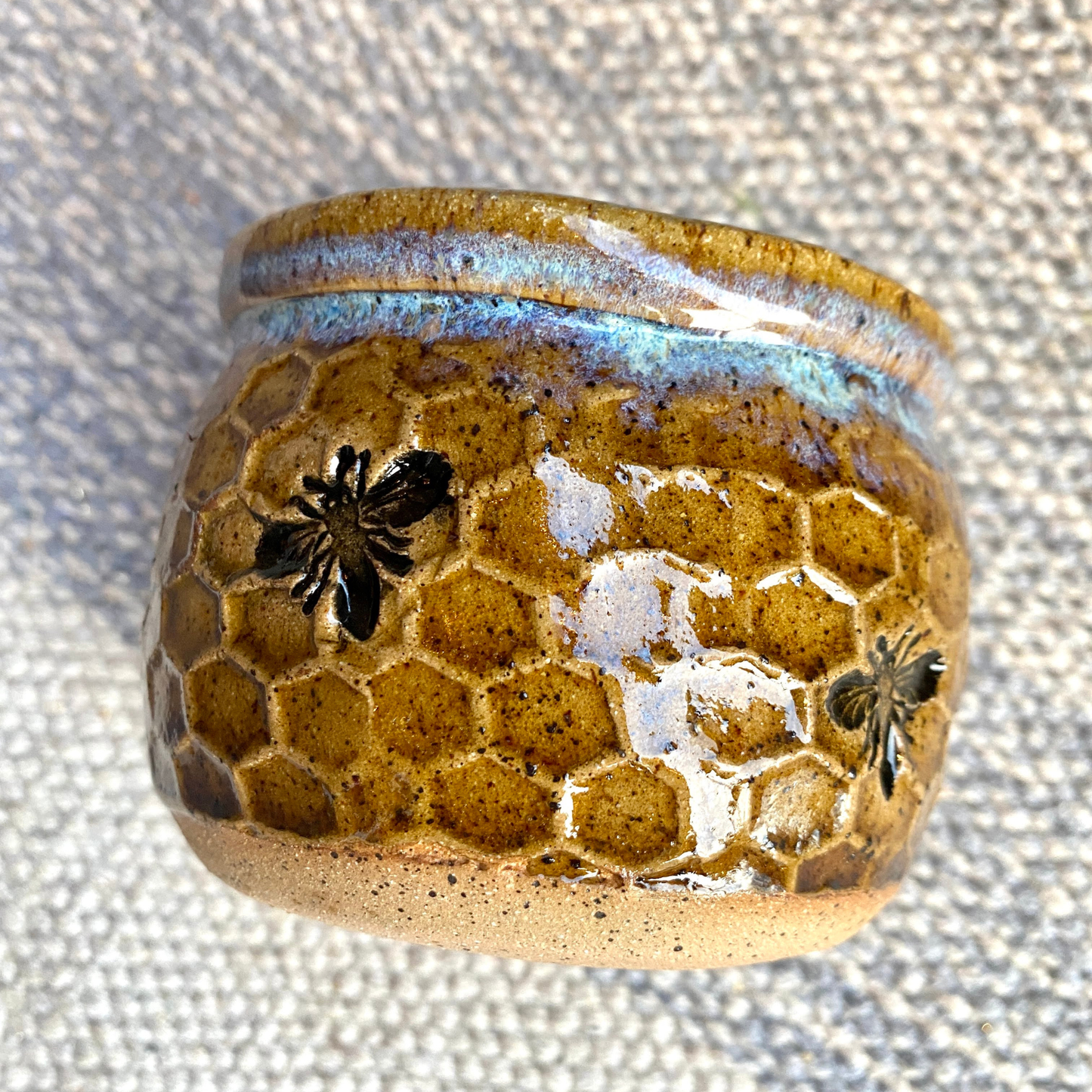 AMG Pottery - Honeycomb Succulent Planter