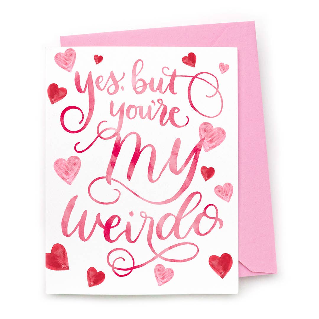 CharmCat - My Weirdo Card — Funny Love and Friendship Everyday Card