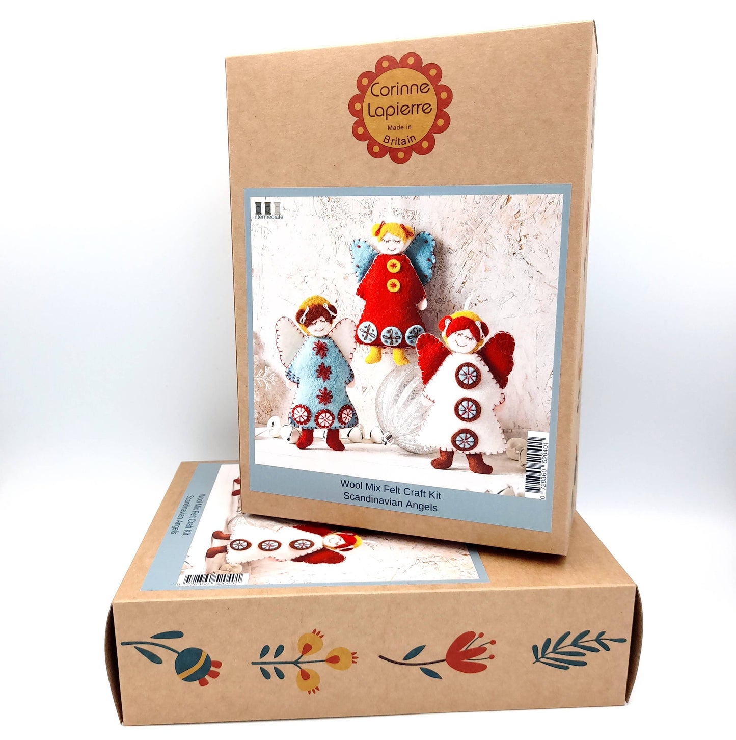 Corinne Lapierre Limited - Scandinavian Angels  Felt Craft Kit