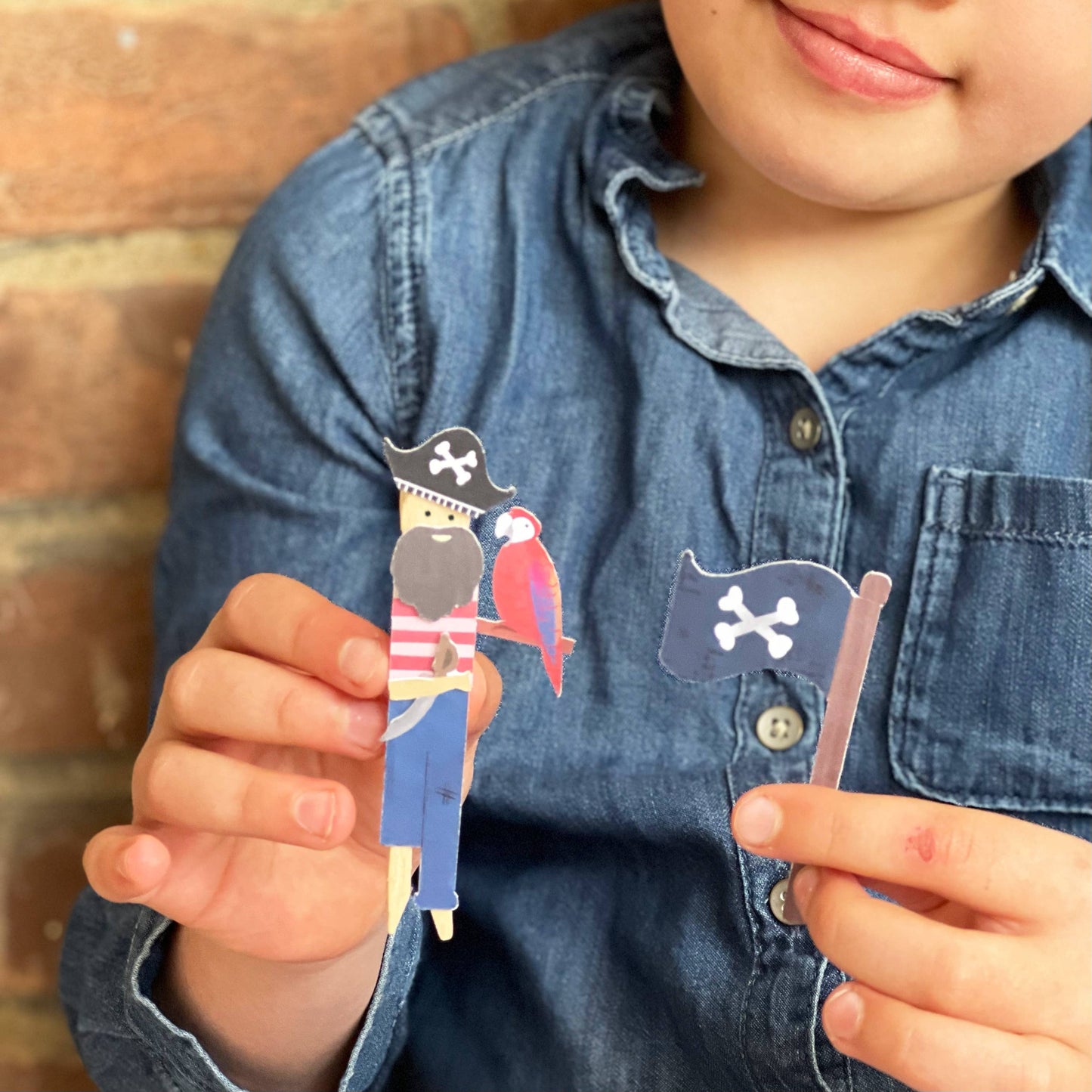 Cotton Twist - Make Your Own Pirate Peg Doll