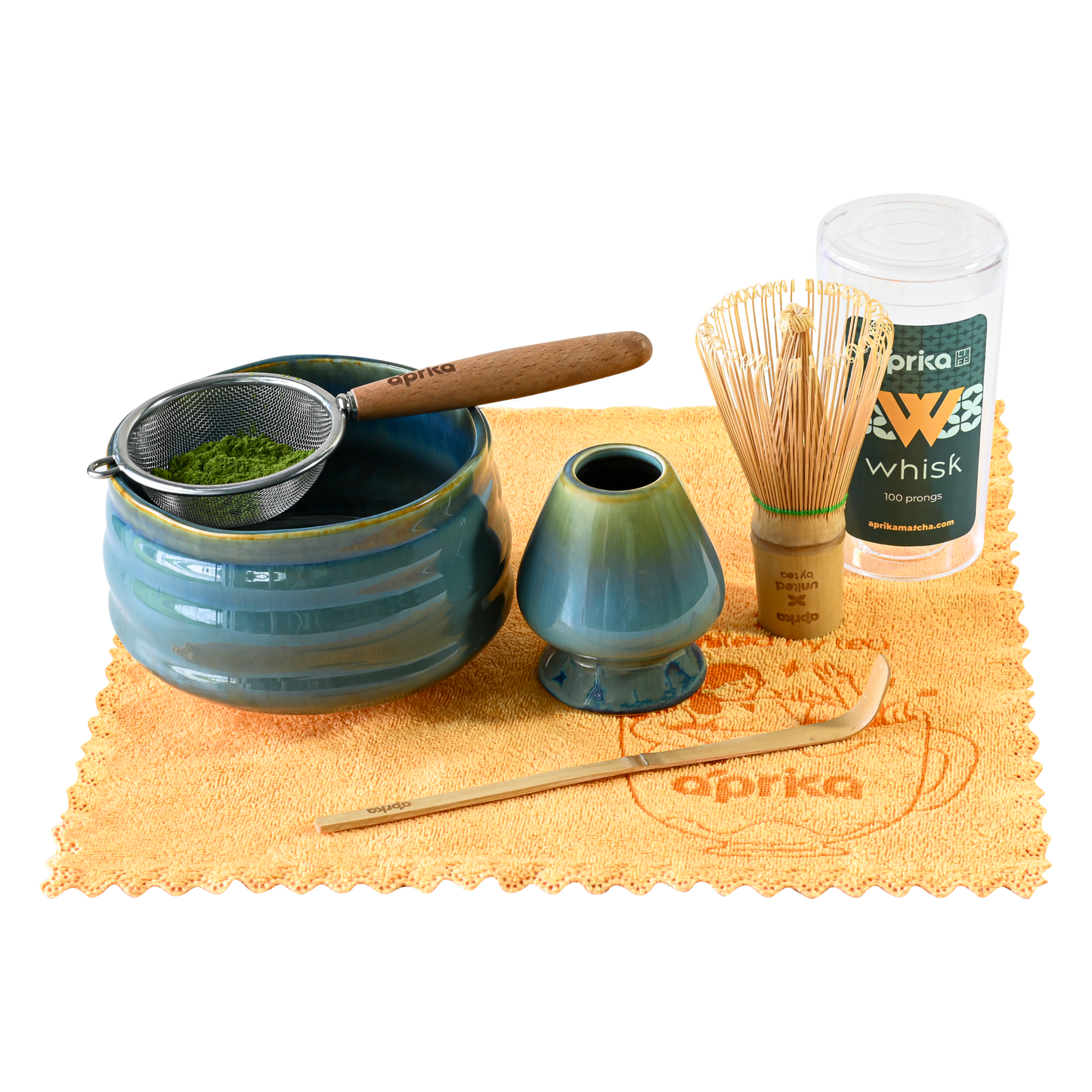 Aprikalife - Ceremonial Matcha Starter Kit (6pcs), Christmas Gift Set