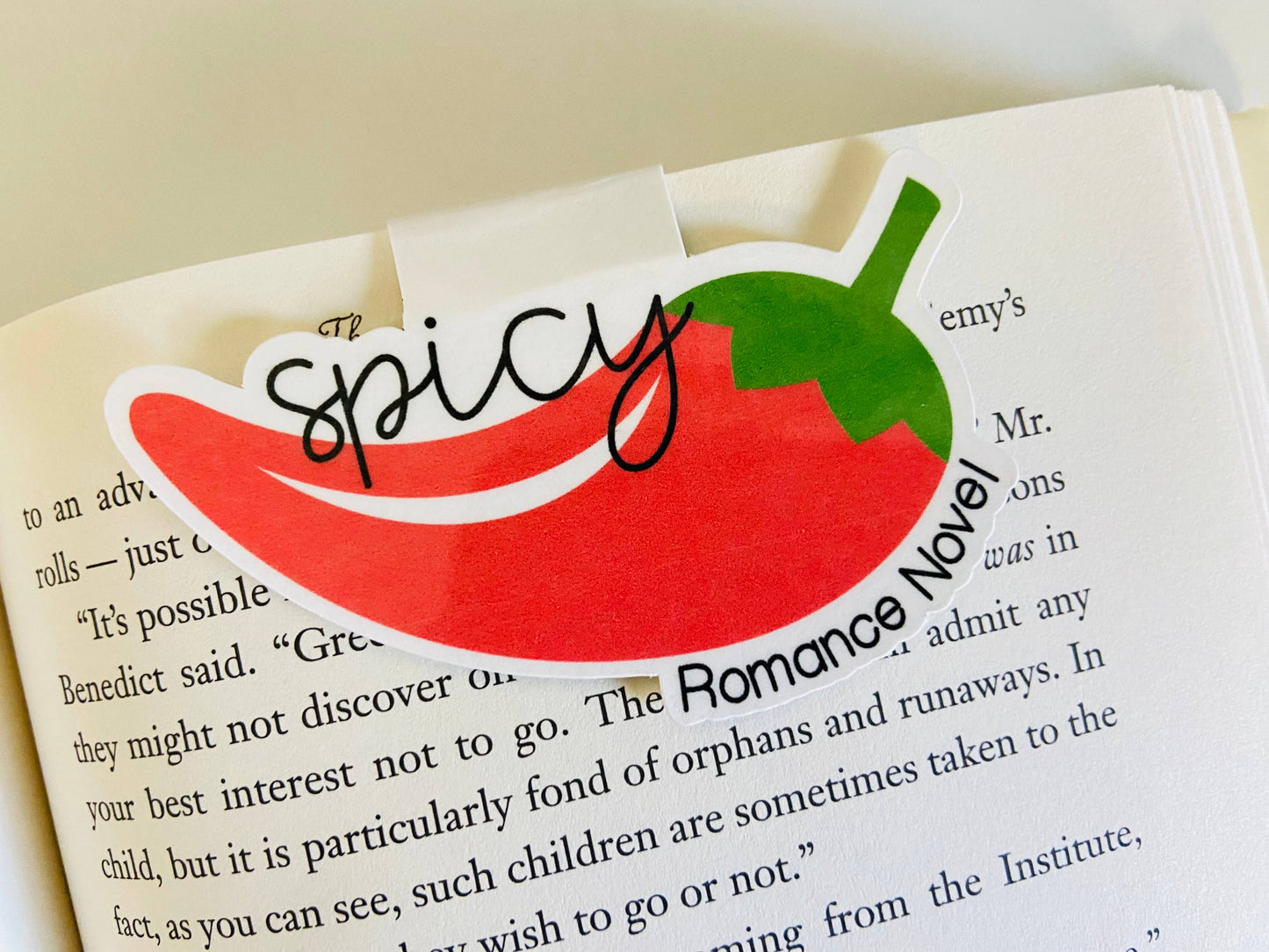 Spicy Romance Novel - Magnetic Bookmark  3.0 x 2.0