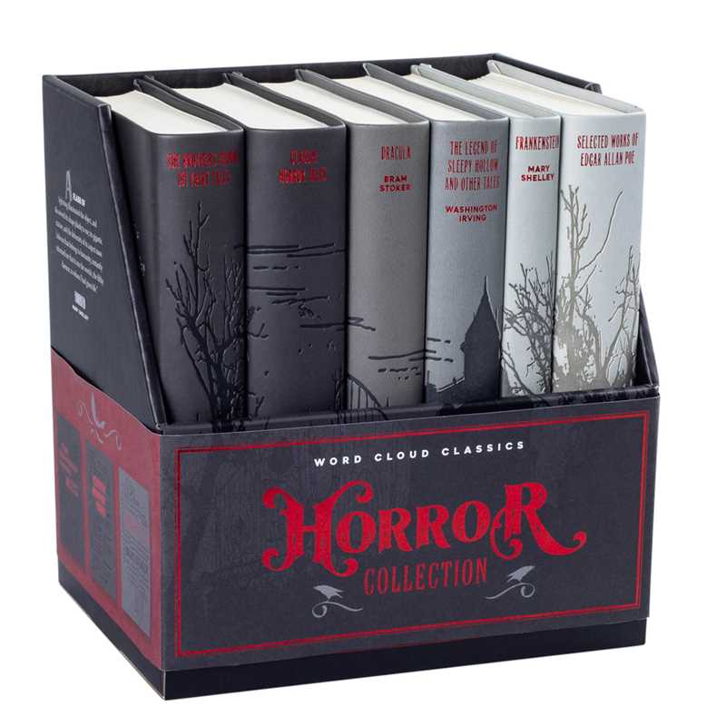 Simon & Schuster - Word Cloud Classics: Horror Collection by Editors of Canterbury Classics