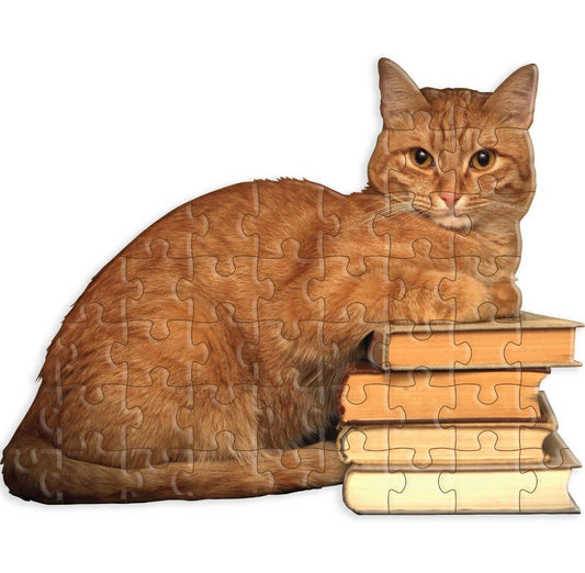 Gibbs Smith - Cat Reader Jiggie Puzzle