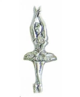 Ballerina Pewter Pin