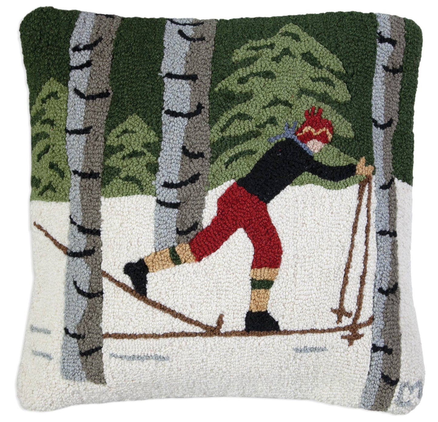 Chandler 4 Corners - Back Country Skier winter, snow, woods decor