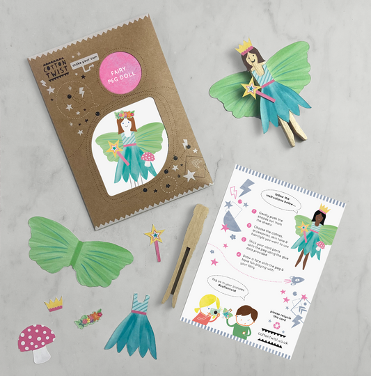 Cotton Twist - Make Your Own Fairy Peg Doll