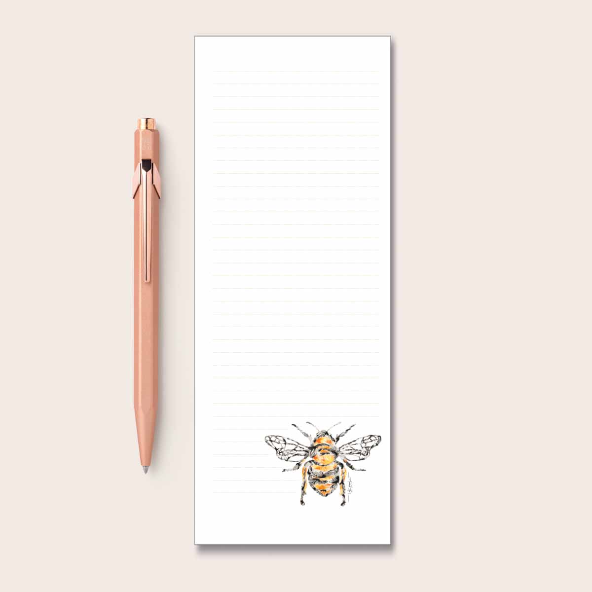 Amanda Klein Co. - Honeybee Refrigerator Notepad