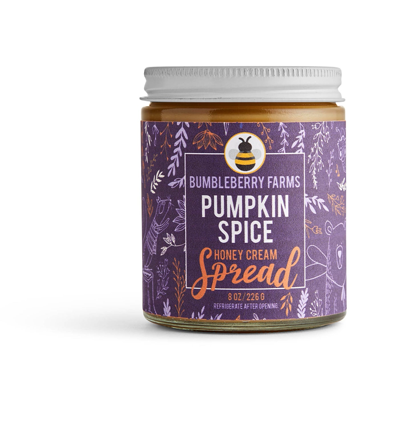 Bumbleberry Farms - SEASONAL Pumpkin Spice Honey Spread