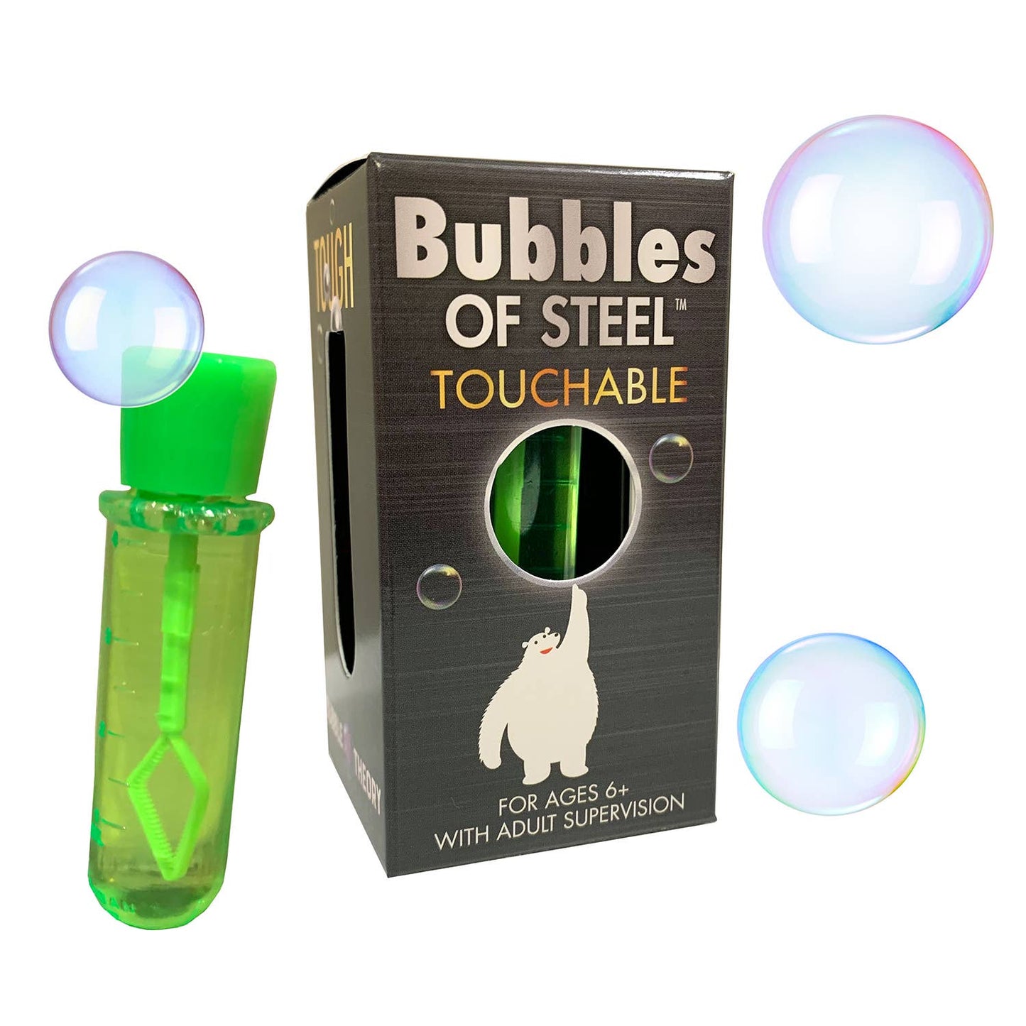 Copernicus Toys - Bubbles of Steel: Touchable and Heroic bubbles