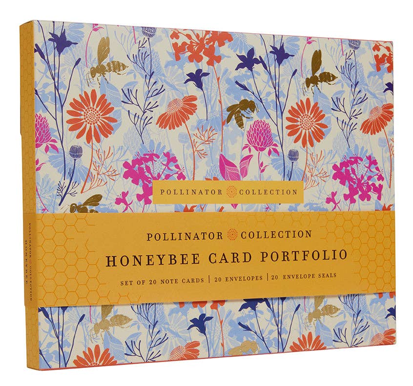 Insight Editions - Honeybee Card Portfolio Set (Set of 20 Cards)