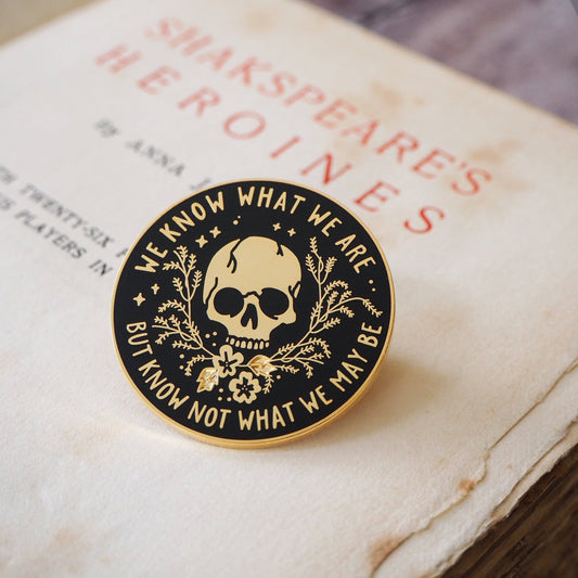 Ophelia Enamel Pin Badge - Shakespeare's Heroines Collection