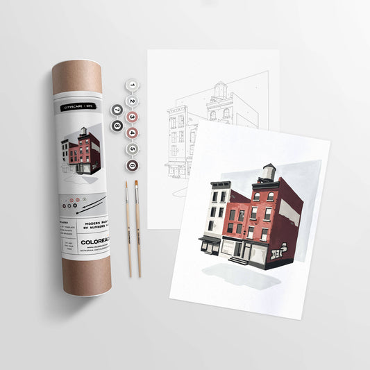 Cityscape - NYC | Modern Paint By Numbers Kit