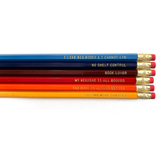 Book Lover Pencil Pack | Pencils For Book Lovers