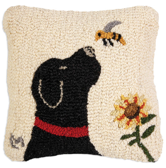 Chandler 4 Corners - Bee My Friend Decorative Wool Throw Pillow