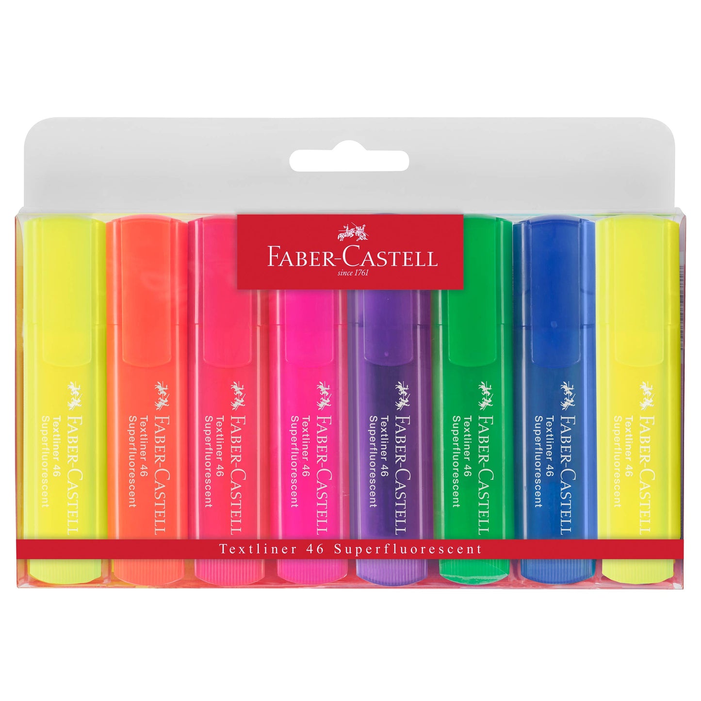 Highlighters, Superflourescent - Wallet of 8