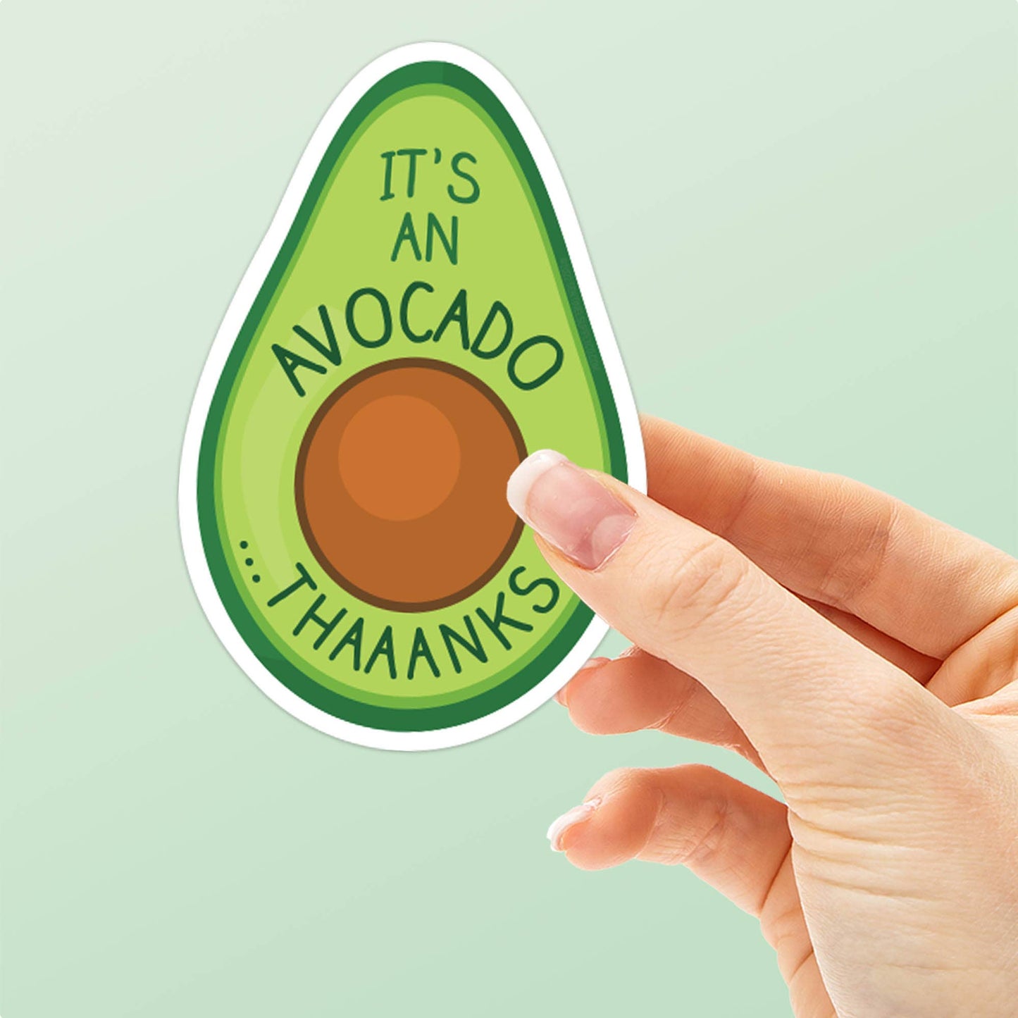 Sentinel Supply - It's An Avocado... Thanks Funny Vine Sticker