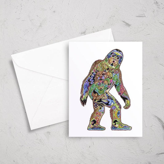 EarthArt International - Sasquatch Note Card