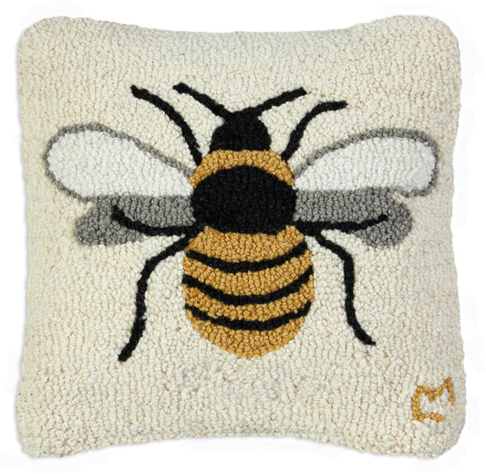 Chandler 4 Corners - Lone Bee Decorative Wool Pillow