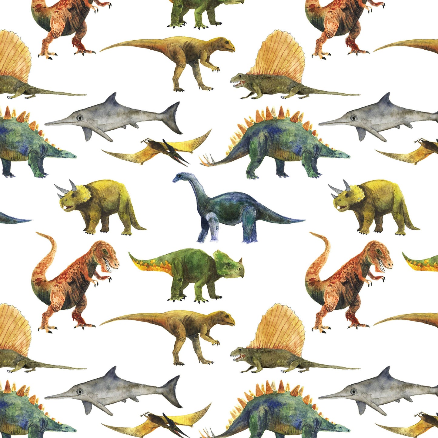 Age of Reptiles Gift Wrap Single Sheet