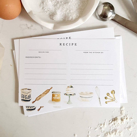 emily lex studio - baking recipe cards