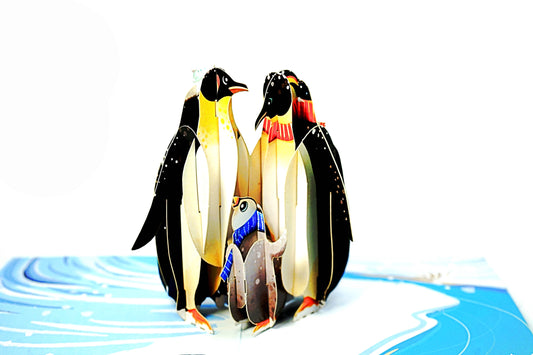 Penguin Pop Up Greeting Card